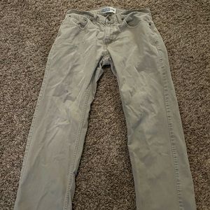 Levi Strauss Signature Jeans Mens 32Wx32L Regular Fit Straight Leg Tan Denim